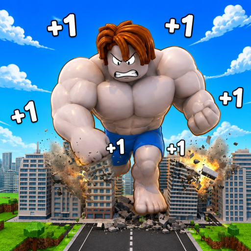 +1 Strength Per Click Roblox game screenshot